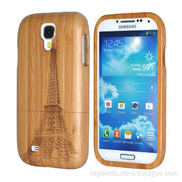 Protection Cover in Wood Pattern for Samsung Galaxy S4
